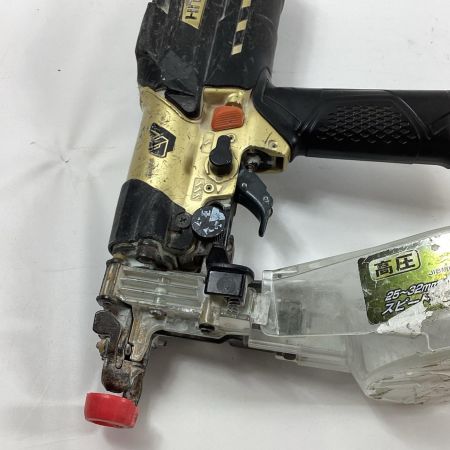 HITACHI 日立 エア釘打ち WF4H3 ブラック×ゴールド ケース付 高圧 41mm