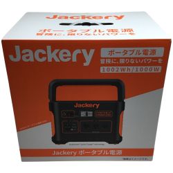 ΘΘ Jackery ポータブル電源1000 1002Wh容量 未使用品 PTB101 Nランク