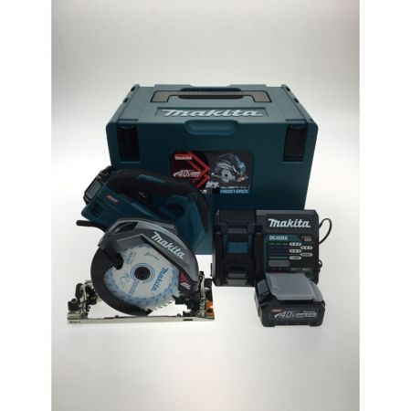  MAKITA マキタ 充電式丸のこ 165mm 40v 未使用品 付属品完備 HS001GRDX グリーン