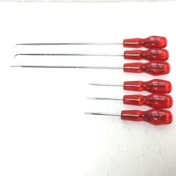 ΘΘ KTC ケーティーシー コネクターツールセット 程度B 6本セット ECC6 レッド Bランク