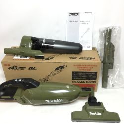 ΘΘ MAKITA マキタ 充電式クリーナー 未使用品(S) 付属品完備 コードレス式 40v CL001G オリーブ Sランク