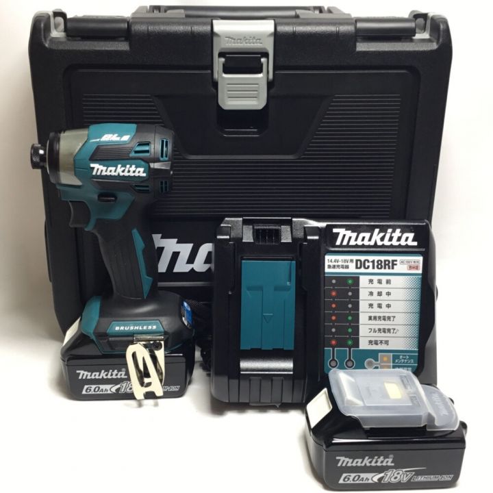 MAKITA マキタ インパクトドライバ 18v 未使用品 付属品完備 9 TD173D TD173DRGX ブルー｜中古｜なんでもリサイクルビッグバン