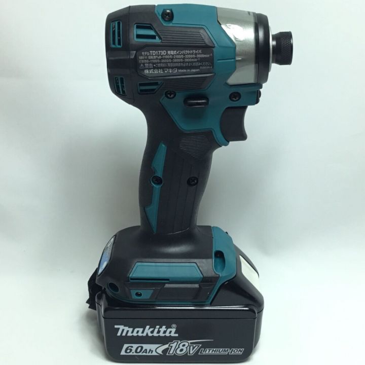 MAKITA マキタ インパクトドライバ 18v 未使用品 付属品完備 9 TD173D TD173DRGX ブルー｜中古｜なんでもリサイクルビッグバン