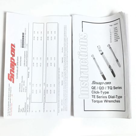  Snap-on スナップオン トルクレンチ ～100Nm 未使用品(S) ケース付 QD2RN100A