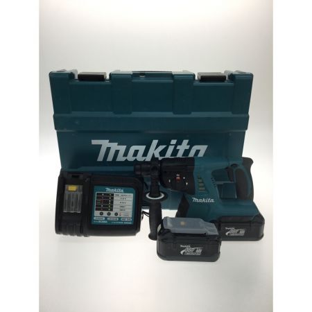  MAKITA マキタ ハンマドリル 36v 充電器・充電池2個・ケース付  HR261D グリーン