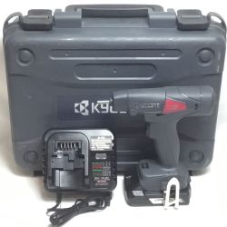 ΘΘ KYOCERA キョウセラ タイルパッチ 18v 充電器・充電池1個・ケース付 DTP180 グレー Bランク