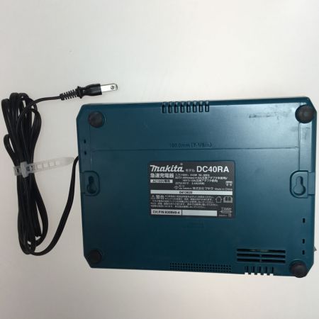  MAKITA マキタ 工具 電動工具 釘打ち機 程度B 充電器・充電池1個・ケース付 コードレス式 40mm 40v 1333 充電5回 FN001G グリーン