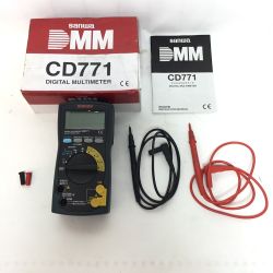 ΘΘ SANWA 三和電気計器 デジタルマルチメータ  CD771 ネイビー Bランク