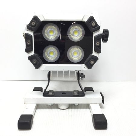  NICHIDO 投光器 コードレス式 マルチチェンジャー付 BAT-HRE40SMC-SP ホワイト