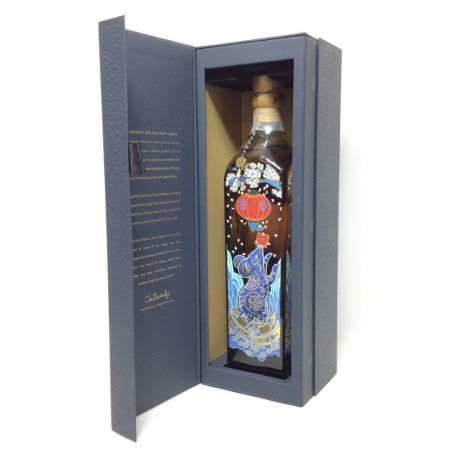 Johnnie Walker ジョニーウォーカー ウィスキー スコッチ BlueLabel 40% イヤーオブザラット 750ml 