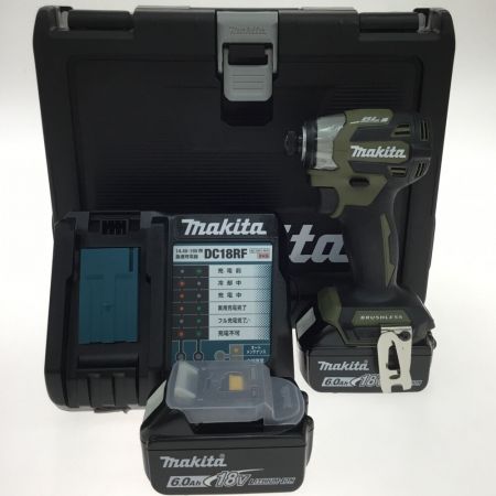  MAKITA マキタ インパクトドライバ 未使用品 付属品完備 ③ TD173DRGXO オリーブ