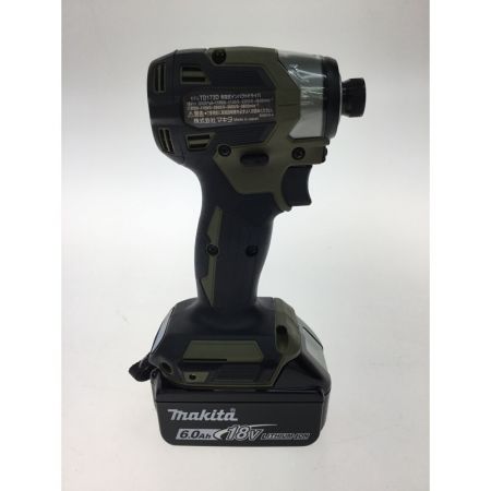  MAKITA マキタ インパクトドライバ 未使用品 付属品完備 ③ TD173DRGXO オリーブ