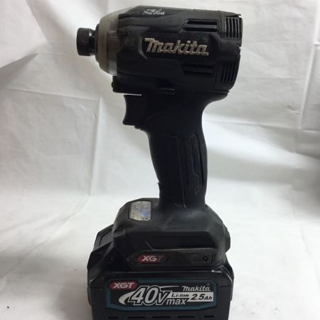  MAKITA マキタ インパクトドライバ 40v 充電器・充電池2個・ケース付 程度B TD001GRDX ブラック