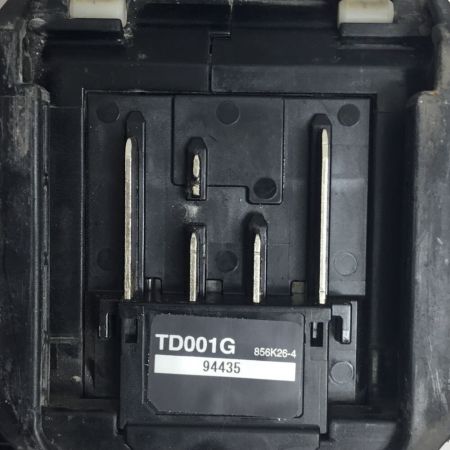  MAKITA マキタ インパクトドライバ 40v 充電器・充電池2個・ケース付 程度B TD001GRDX ブラック