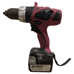 €€ HITACHI 日立 コードレス式ドライバドリル13mm 14.4v DS14DBL パープル Bランク