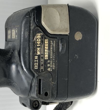 HITACHI 日立 コードレス式 14.4v インパクトドライバ  WH14DSL ブラック