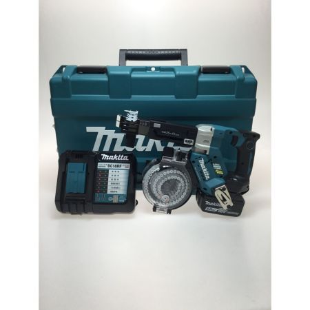  MAKITA マキタ オートパックスクリュードライバー 充電器・充電池1個・ケース付 コードレス式 18v FR451D ブルー