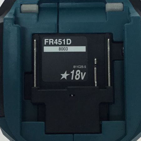  MAKITA マキタ オートパックスクリュードライバー 充電器・充電池1個・ケース付 コードレス式 18v FR451D ブルー