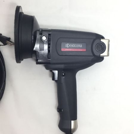  KYOCERA キョウセラ 工具 電動工具 電子ギアアクションポリッシャー 未使用品(S) 本体のみ コード式 100v  APEG130 グレー