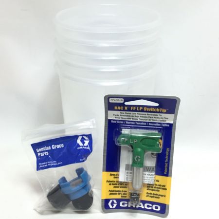  GRACO グレコ グラコ コードレス塗装機 18v 充電器・充電池2個・ケース付 17N224 ブルー