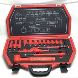 ΘΘ ProAuto 工具 工具関連用品 工具セット 程度A 絶縁工具セット P-E317F レッド×ブラック Aランク