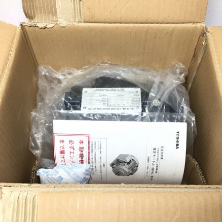  TOSHIBA 東芝 三相全閉外扇モータ 200v 未使用品(S) IK-FBKA21E ブラック