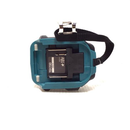  MAKITA マキタ インパクトドライバ 未使用品(S) ケース付 コードレス式 18v TD173D ブルー