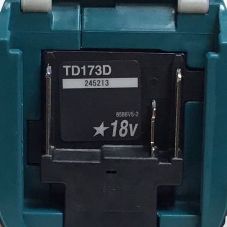  MAKITA マキタ インパクトドライバ 未使用品 付属品完備 ① TD173DRGX ブルー