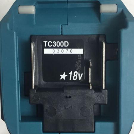  MAKITA マキタ 工具 電動工具 圧着機 未使用品(S) 付属品完備 コードレス式 18v  TC300DRG ブルー