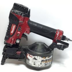 ΘΘ MAKITA マキタ エア釘打ち 高圧 本体のみ AN510H レッド Bランク