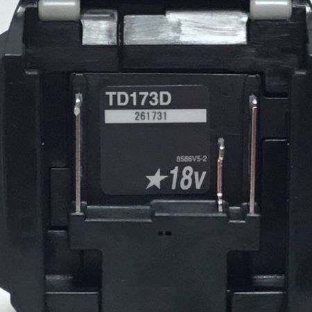  MAKITA マキタ インパクトドライバ 未使用品 付属品完備 TD173DRGX ブラック