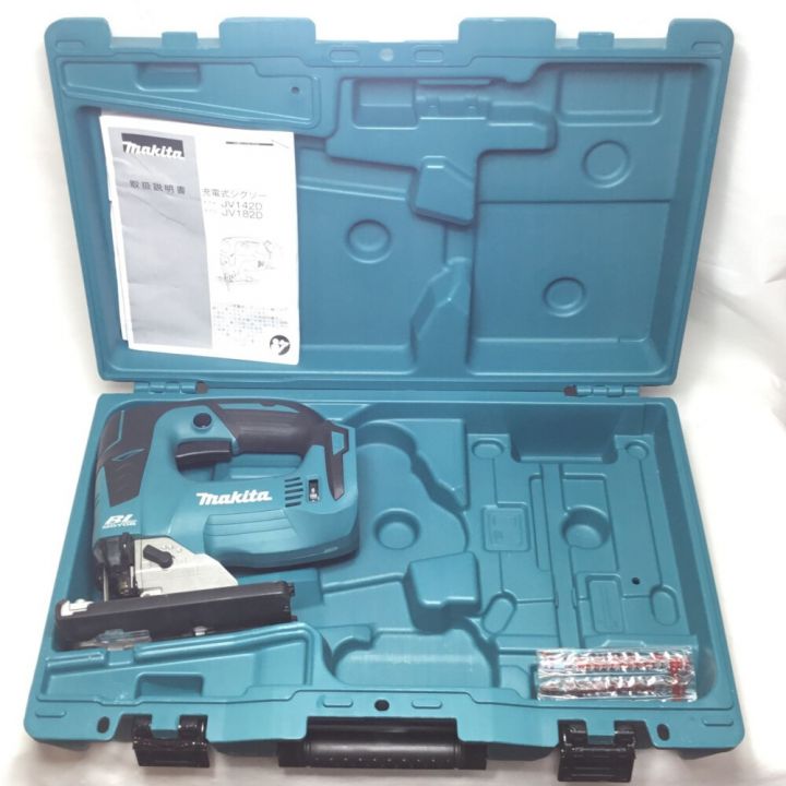 MAKITA マキタ ジグソー 替刃 ケース付 JV182D ブルー - 中古工具