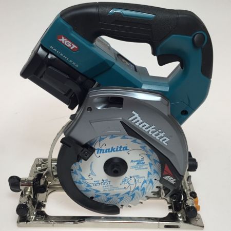  MAKITA マキタ 充電式マルノコ 丸のこ 未使用品(S) 付属品完備 コードレス式 125mm 40v HS006GRDX ブルー