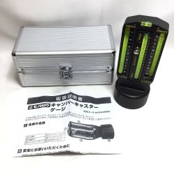 ΘΘ モノタロウ キャンバーキャスターゲージ ケース付 Aランク