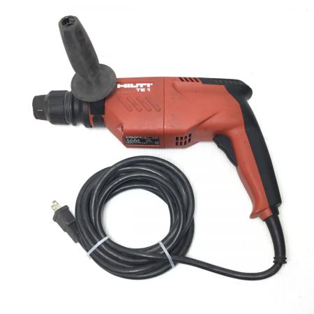  Hilti ヒルティ ハンマドリル 程度C ケース付 コード式 TE1 レッド
