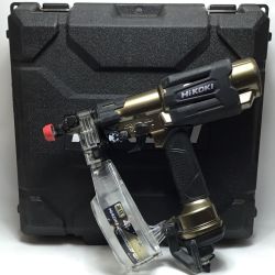 ΘΘ HiKOKI ハイコーキ ねじ打ち機 ケース付 高圧  WF4HS ゴールド×ブラック Bランク