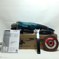 ΘΘ MAKITA マキタ ディスクグラインダー 未使用品(S) 付属品完備 コードレス式 150mm 100v ② GA6021C グリーン Sランク