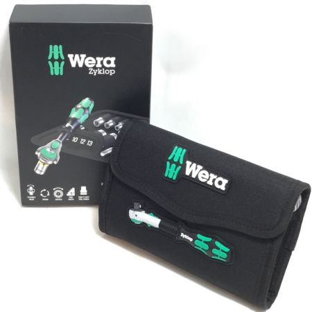  Wera ヴェラ ラチェットハンドルセット 未使用品(S) 付属品完備 KK Zyklop Speed グリーン