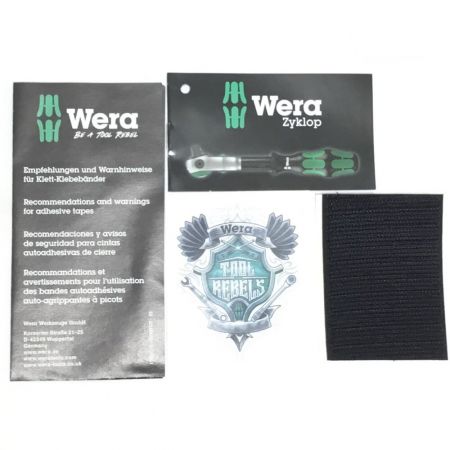  Wera ヴェラ ラチェットハンドルセット 未使用品(S) 付属品完備 KK Zyklop Speed グリーン