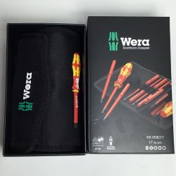 ΘΘ Wera 絶縁ドライバーセット 未使用品(S) 付属品完備 KK VDE/17 レッド Sランク
