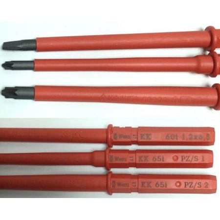  Wera 絶縁ドライバーセット 未使用品(S) 付属品完備 KK VDE/17 レッド