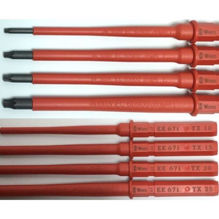  Wera 絶縁ドライバーセット 未使用品(S) 付属品完備 KK VDE/17 レッド