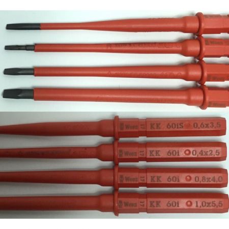  Wera 絶縁ドライバーセット 未使用品(S) 付属品完備 KK VDE/17 レッド