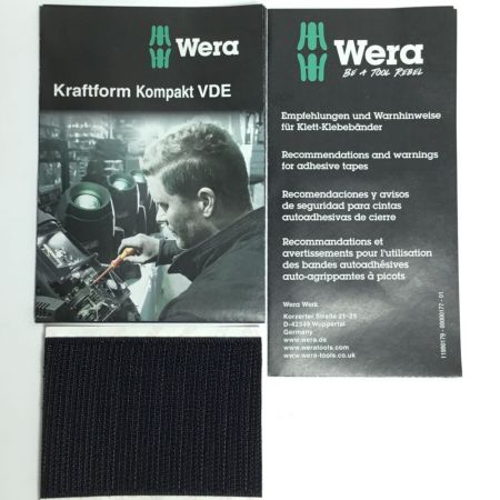  Wera 絶縁ドライバーセット 未使用品(S) 付属品完備 KK VDE/17 レッド