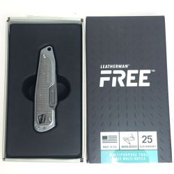 ΘΘ LEATHERMAN レザーマン 美品 開封品(S) FREE T2 Sランク