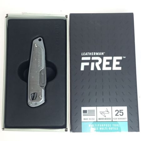  LEATHERMAN レザーマン 美品 開封品(S) FREE T2