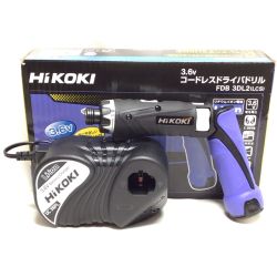 ΘΘ HiKOKI ハイコーキ ドライバドリル 3.6v 未使用品(S) 充電器・充電池1個付 FDB3DL2 ネイビー Sランク