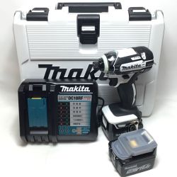ΘΘ MAKITA マキタ インパクトドライバ 14.4v 未使用品 付属品完備 TD138DRFX ホワイト×ブラック Sランク