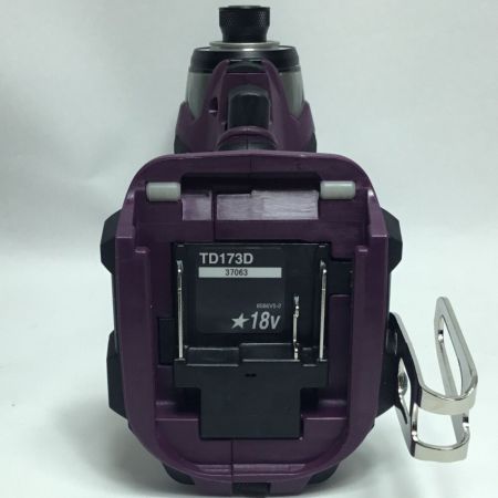  MAKITA マキタ インパクトドライバ 程度A 付属品完備 TD173DGXAP パープル