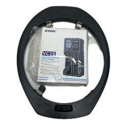 ILLMAGEAR ヘッドライト   充電器付 ヘルメットライト全周型 HALO SL ブラック Aランク